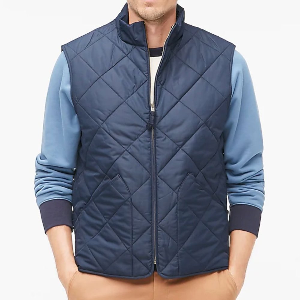 J. Crew Quilted Walker vest
